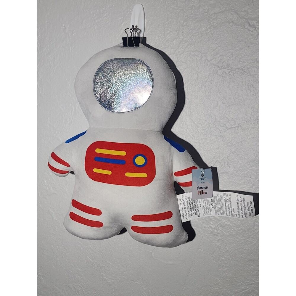 Stuffed Character Pillow astronaut Comfort Bay For Kids 15” Tall Very Soft